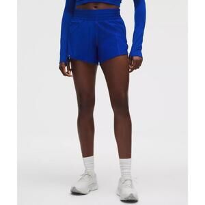 Hotty Hot High-Rise Lined Short 4" - Riverside